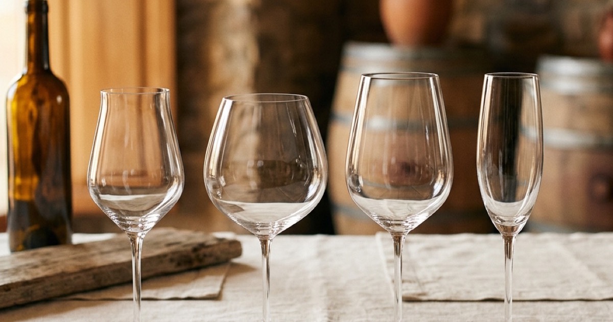 Qué copas elegir según el vino