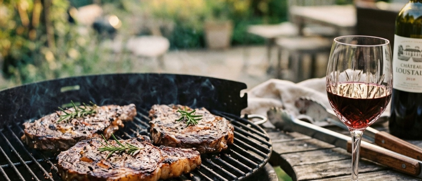 Vino para barbacoa: qué abrir con costillas, chuletón y chorizo